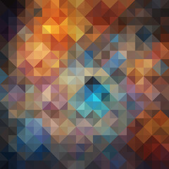 Colorful polygonal abstract background. Low poly effect. Polygon backdrop.