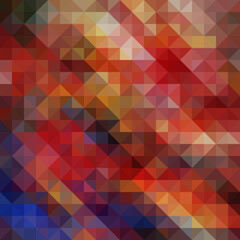 Colorful polygonal abstract background. Low poly effect. Polygon backdrop.
