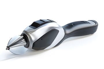 Minimalist Power Tool High-Performance Angle Grinder on Display