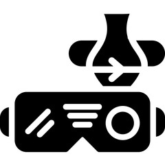 VR Interaction Glyph Icon