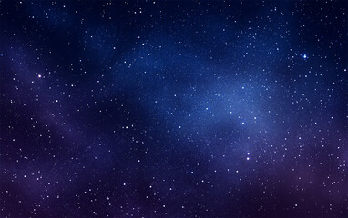 Obraz premium Starry Night Sky Illustration Background