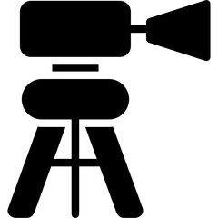 Photography Equipment Glyph Icon