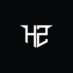 Obraz premium Modern Construction Logo with Symmetrical Design