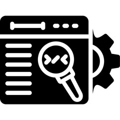 Software Project Glyph Icon