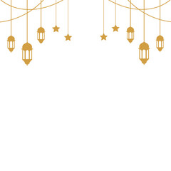 Islamic Hanging Lantern Decoration