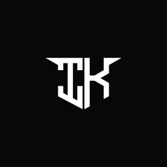 Obraz premium Modern Construction Logo with Symmetrical Design