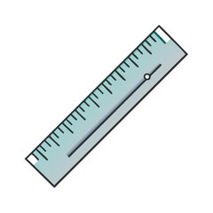 ruler icon, ruler vector illustration-simple illustration of ruler, perfect for ruler logos and icons