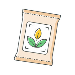 seed pack icon, seed pack vector illustration-simple illustration of seed pack, perfect for seed pack logos and icons