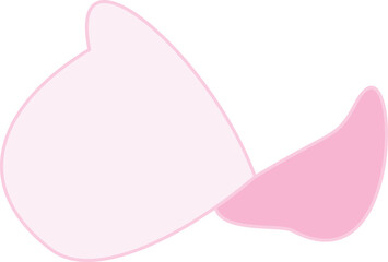 Cherry Blossom Leaf Confetti Illustration 벚꽃잎 컨페티 일러스트