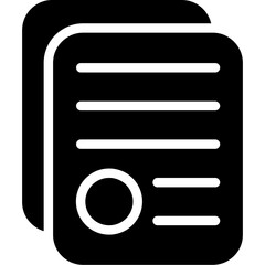 Business Compliance Glyph Icon