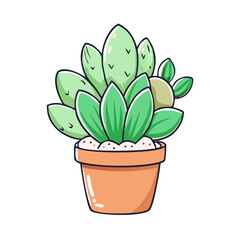 succulents icon, succulents vector illustration-simple illustration of succulents, perfect for succulents logos and icons