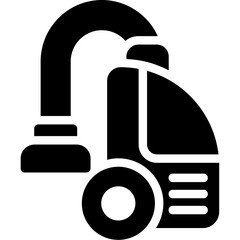 Vacuum Cleaner Glyph Icon