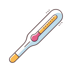 thermometer icon, thermometer vector illustration-simple illustration of thermometer, perfect for thermometer logos and icons