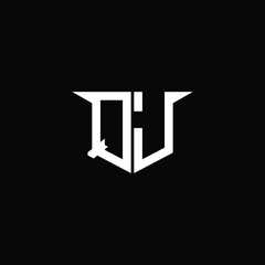 Modern Construction Logo with Symmetrical Design