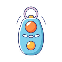 training clicker icon, training clicker vector illustration-simple illustration of training clicker, perfect for training clicker logos and icons