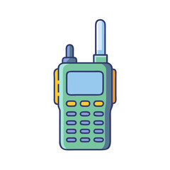 walkie talkie icon, walkie talkie vector illustration-simple illustration of walkie talkie, perfect for walkie talkie logos and icons