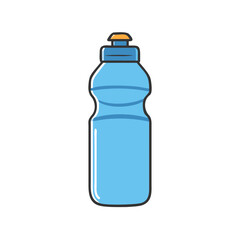 water bottle icon, water bottle vector illustration-simple illustration of water bottle, perfect for water bottle logos and icons