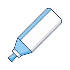 whiteboard marker icon, whiteboard marker vector illustration-simple illustration of whiteboard marker, perfect for whiteboard marker logos and icons