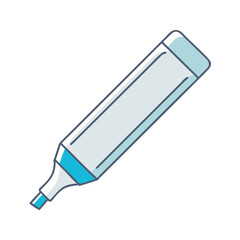 whiteboard marker icon, whiteboard marker vector illustration-simple illustration of whiteboard marker, perfect for whiteboard marker logos and icons