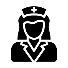 Vector Design Nurse Icon Style