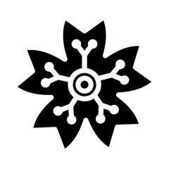 Obraz premium Vector Design Cherry Blossom Icon Style