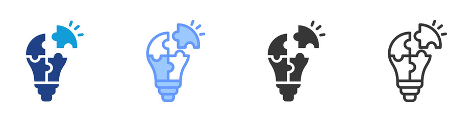 Problem Resolution icon set multiple style collection