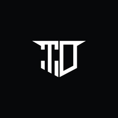 Modern Construction Logo with Symmetrical Design