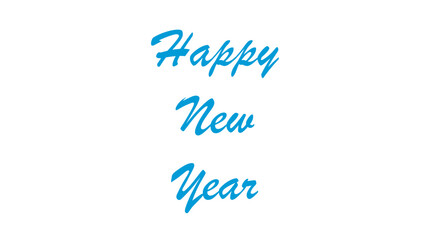 Happy new year text design for inspirational and motivational quotes, typography, modern and stylish motivational quotes typography slogan.