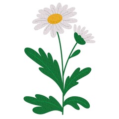 Spring flower icon vector. Flower illustration sign. Garden symbol. Greenhouse logo on white background.
