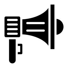 Megaphone Icon Style