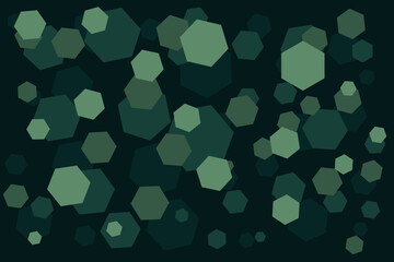 Green hexagon shapes make a soft abstract background style, ideal for nature graphics, eco visuals, or health-related content