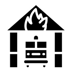 Fire Station Icon Style