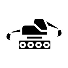 Backhoe Icon Style