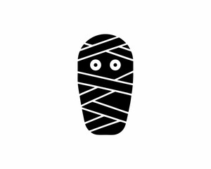 creative details Mummy Icon Vector Illustration