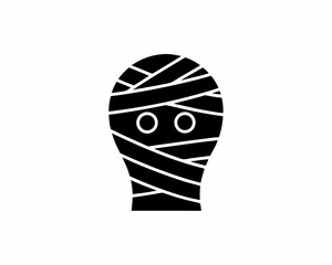 creative details Mummy Icon Vector Illustration
