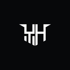 Fototapeta premium Modern Construction Logo with Symmetrical Design