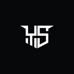 Fototapeta premium Modern Construction Logo with Symmetrical Design