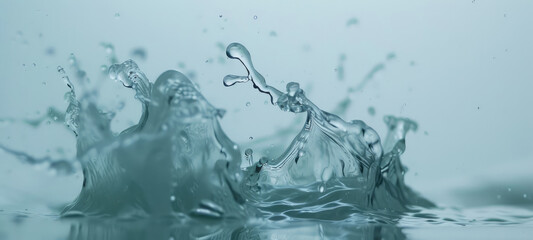 Serene Water Splash