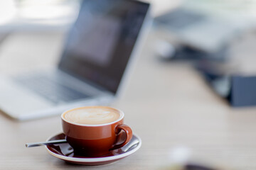 Coffee has a fresh morning.