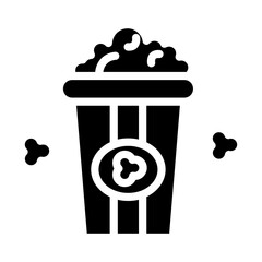 Popcorn Icon Style