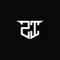 Modern Construction Logo with Symmetrical Design