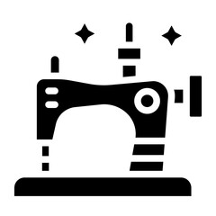 Sewing Machine Icon Style