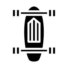 Skateboard Icon Style