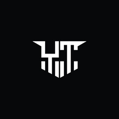 Fototapeta premium Modern Construction Logo with Symmetrical Design