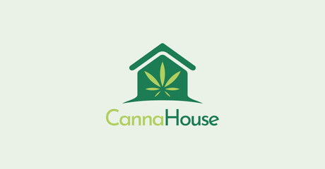 Cannabis Hemp Farm Logo