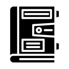 Obraz premium Diary Icon Style