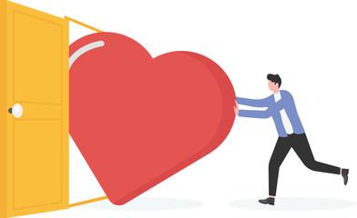 Emotional intelligence, balance emotion control feeling between work stressed or sadness and happy lifestyle concept,

