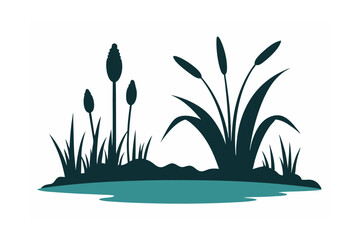 grass and flowers