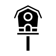 Bird House Icon Style