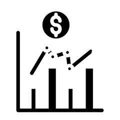 Business Growth Icon Style
